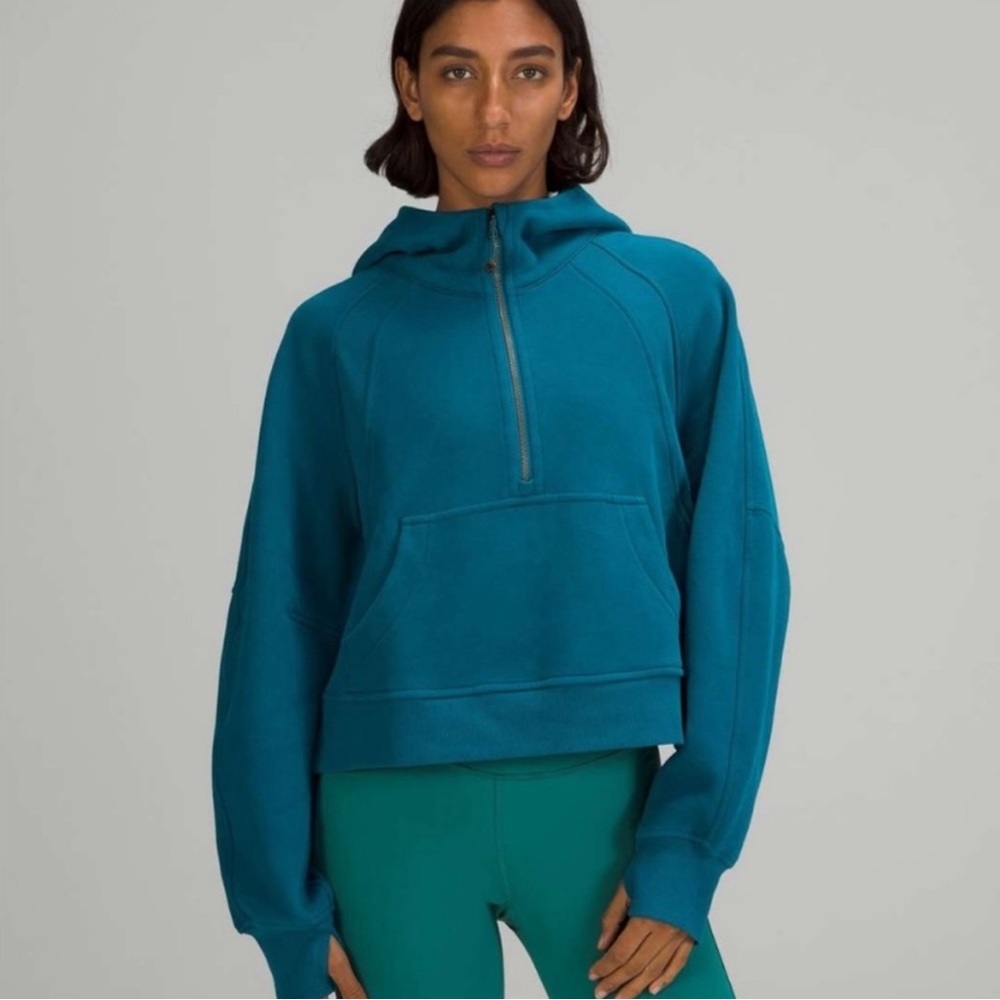 Lululemon Scuba Oversized Half-Zip Hoodie Capri